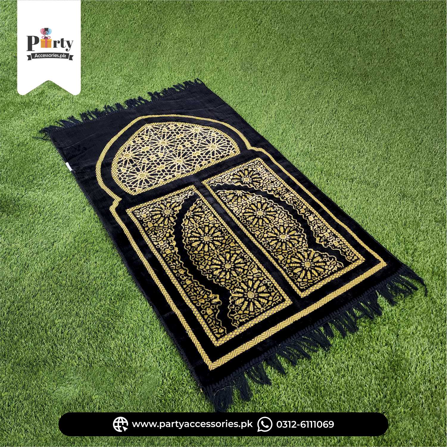 Jai nimaz in black | Prayer mat jaenimaz in Good Quality Black