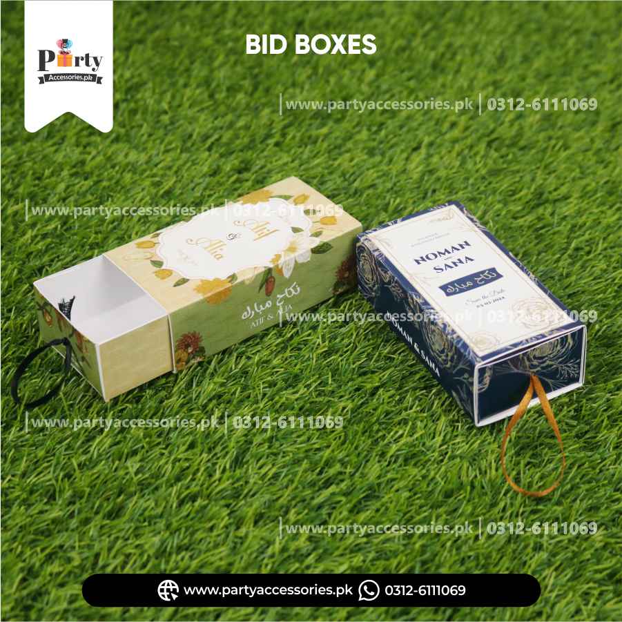bid box ideas in karachi