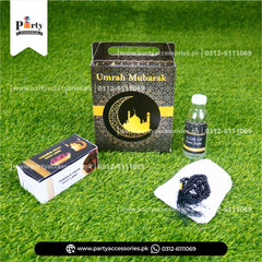6 box - 6 date box - 6 bottles - 6 tasbeeh - 6 caps
