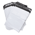 courier flyer bags plain blind white