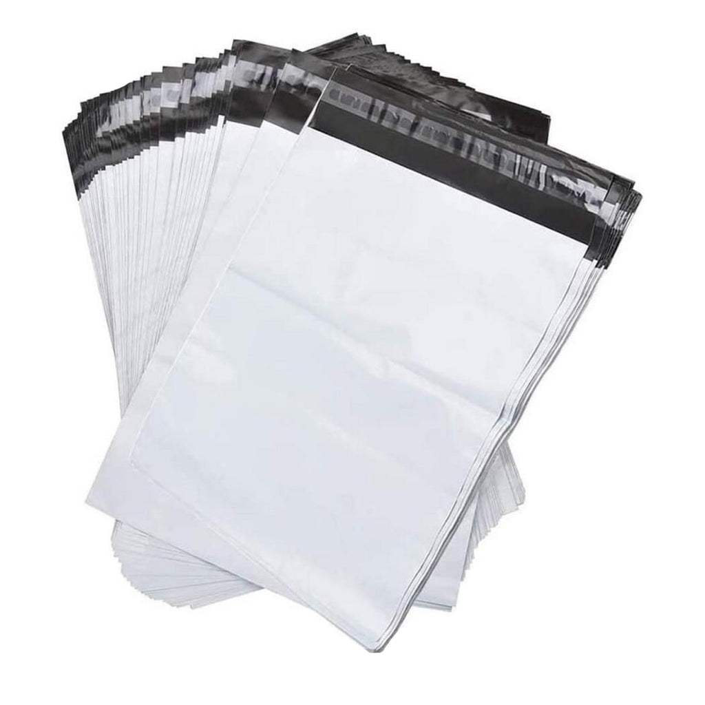 courier flyer bags plain blind white