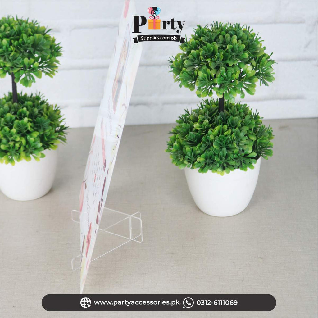 Personalize acrylic plaque | Customized acrylic sheet printed frame