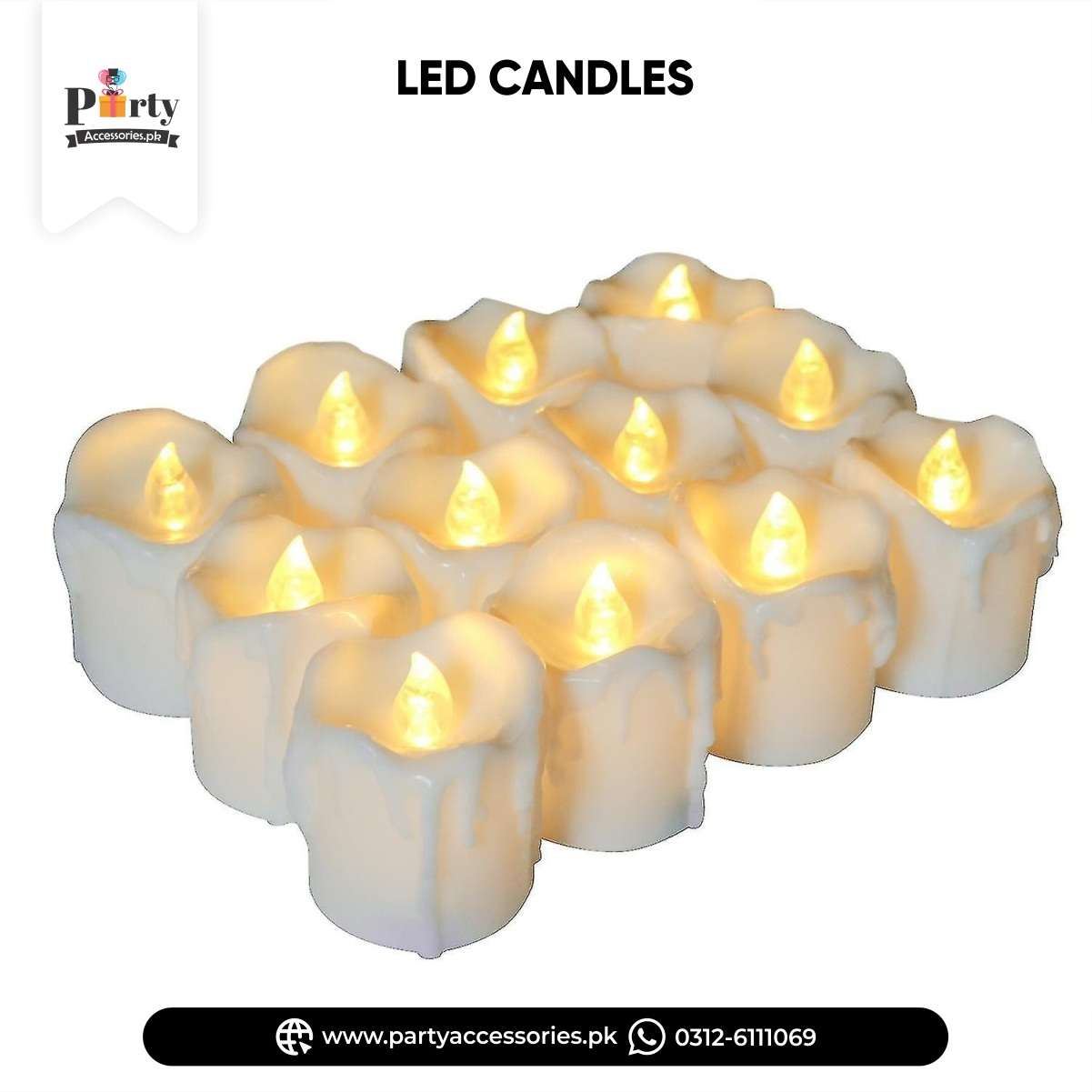 tea light led candle for candle light dinner 