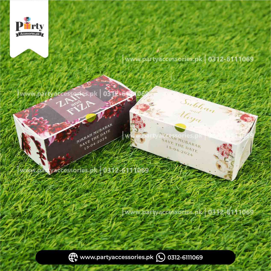 bidh distribution boxes | wedding return gift favor boxes