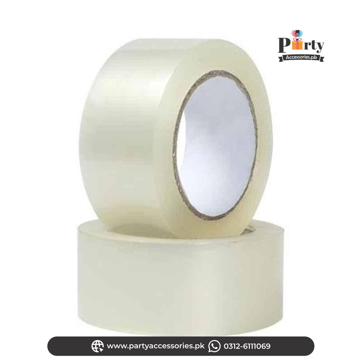 2 inches wide transparent tape 