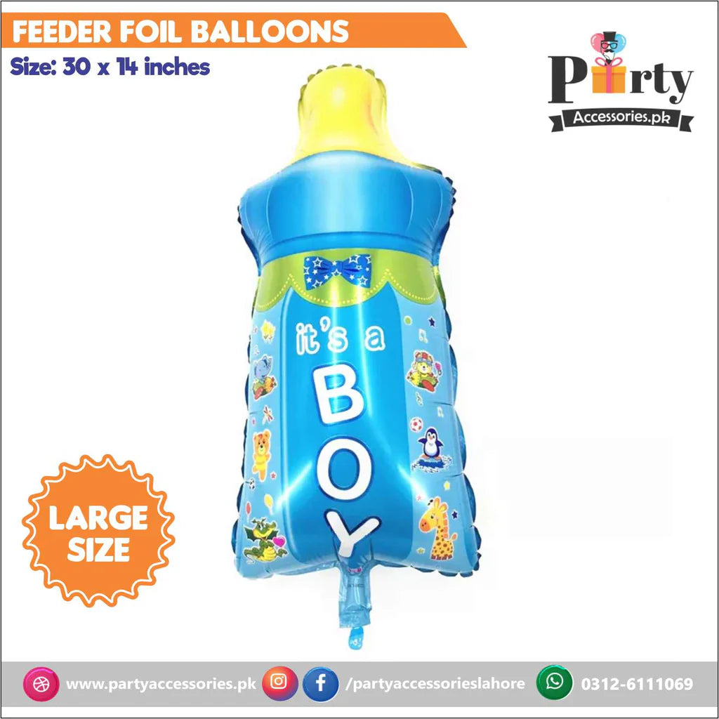 Baby Boy large foil Balloon for baby shower and welcome baby boy