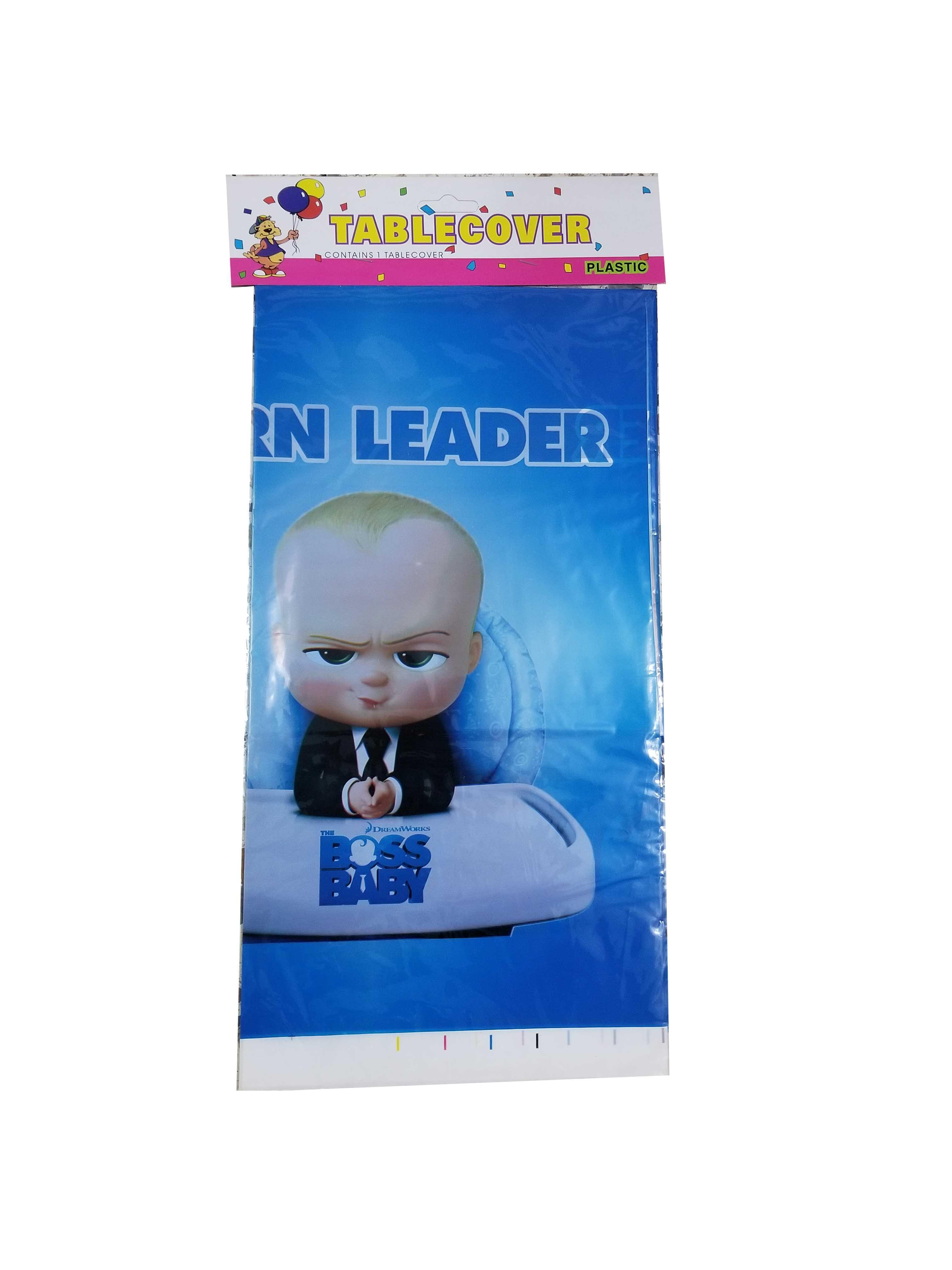 Boss Baby Birthday theme table top sheet decoration