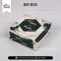 Bidh boxes | wedding favors 4x4 methai boxes | Pack of 12