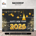 2026 new year party backdrop