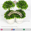 Happy Birthday Head Band / birthday girl Crown Tiara metallic Hair band