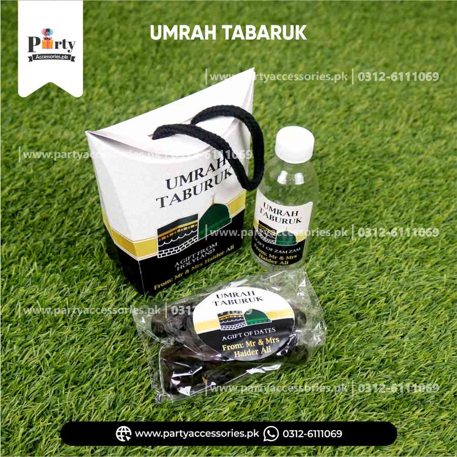 umrah tabaruk giveaway ideas in pakistan