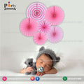 its a girl paper fan wall decorations in pink AMAZON IDEAS