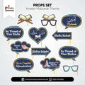 Ameen Mubarak Celebration Props Set (Pack of 15)