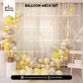 Yellow Pastal Colors Balloons Arch Kit  Party Backdrop Decoration