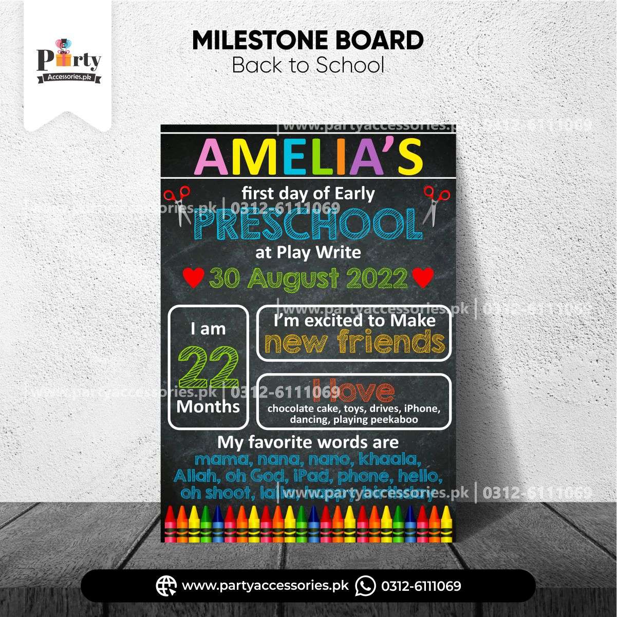 back to school factboard AMAZON IDEAS 