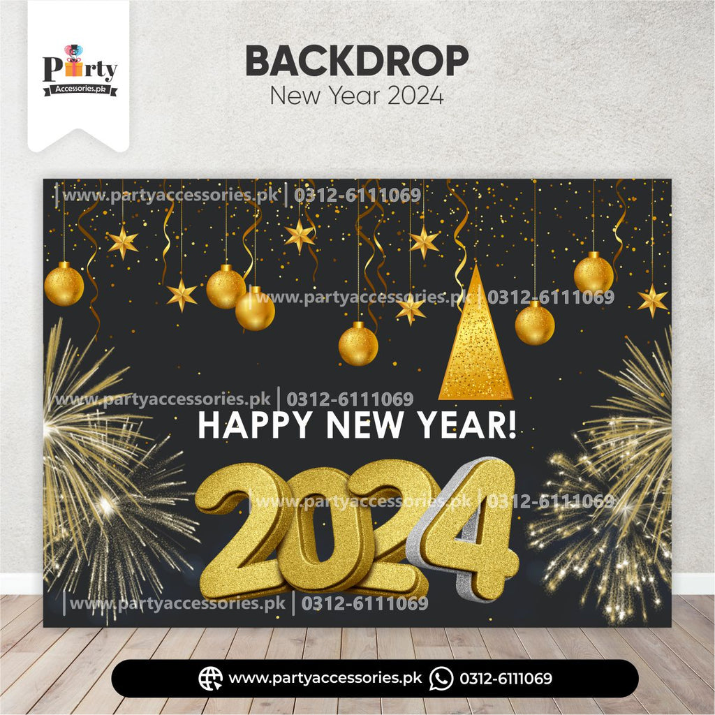 new year party backdrop