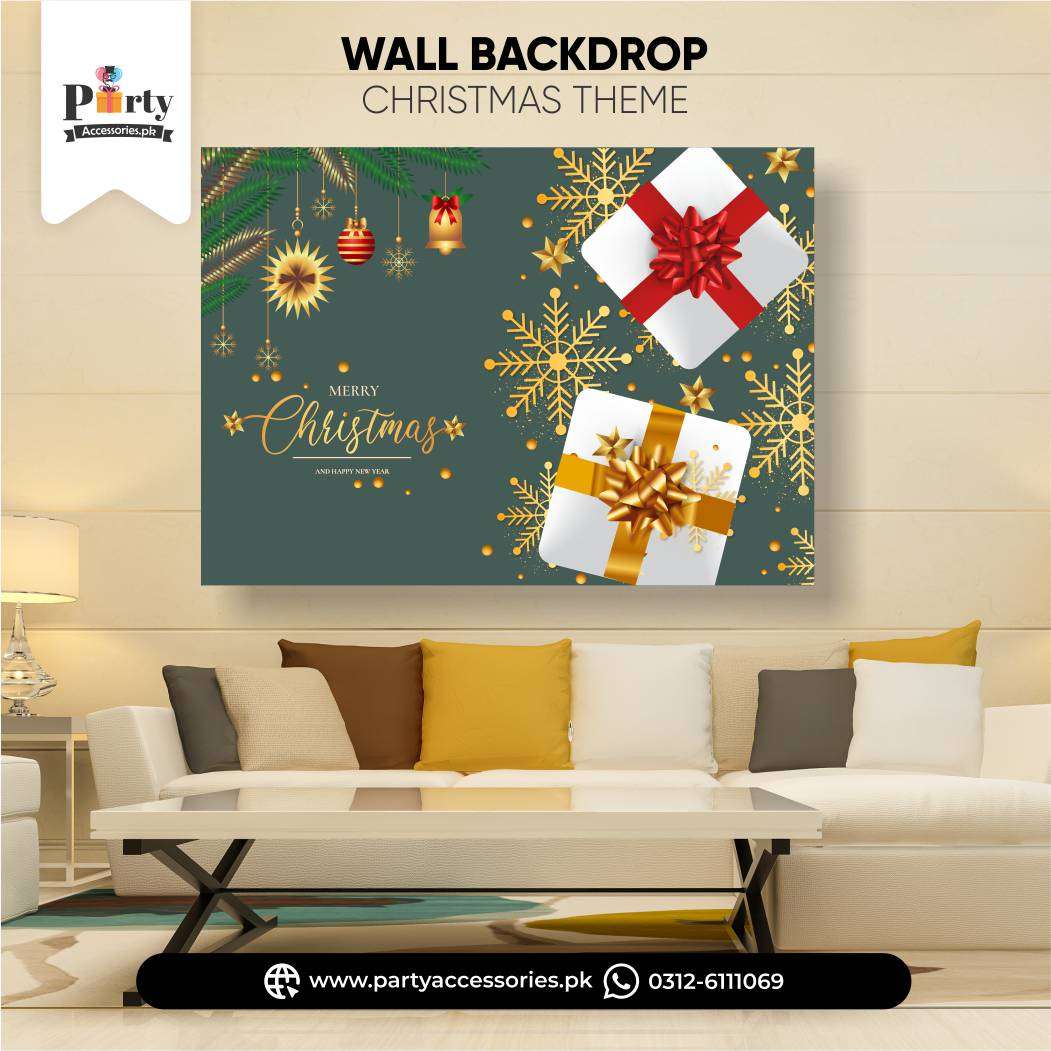 Christmas backdrop