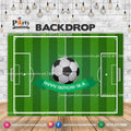 Customized football Theme Birthday Party Backdrop