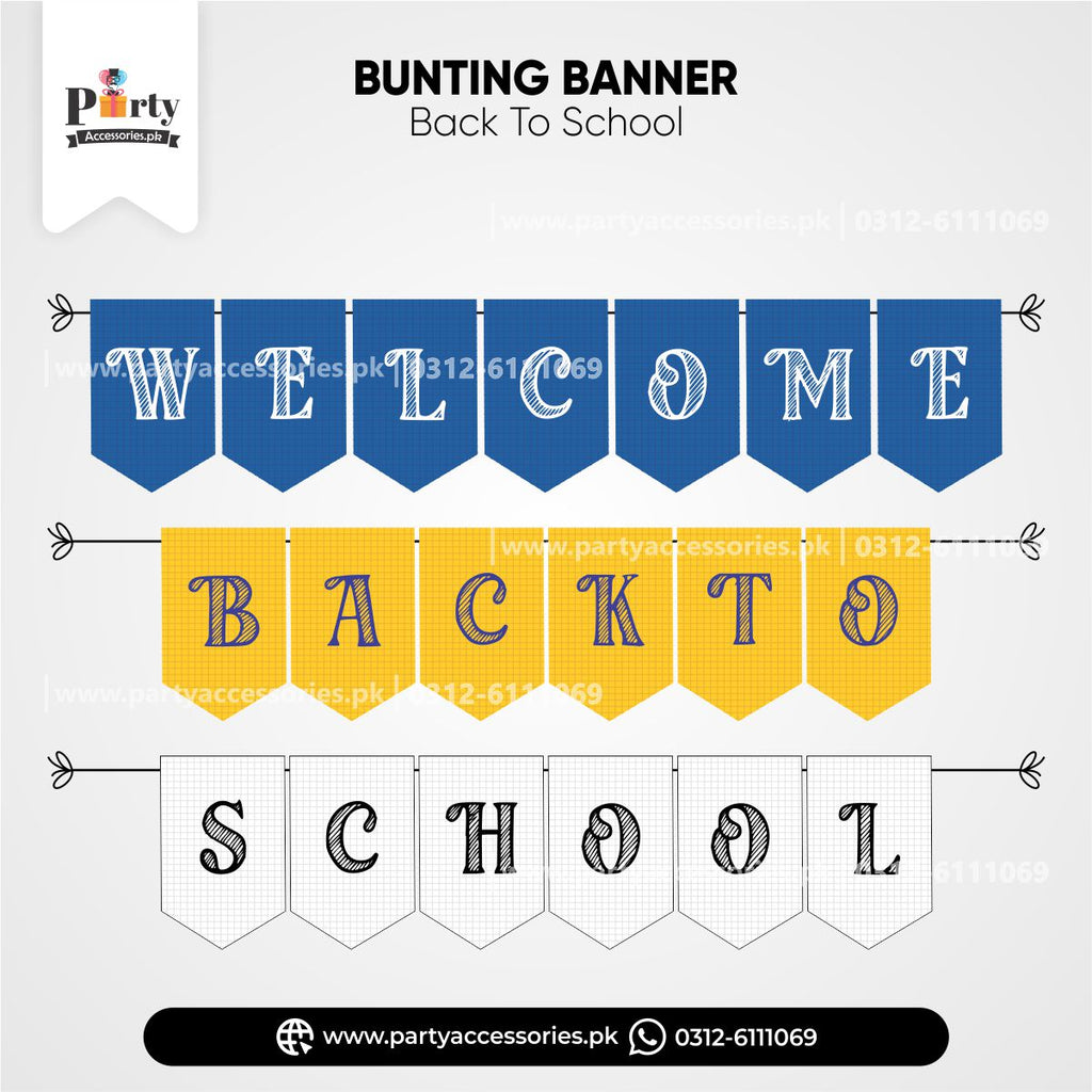back to school banner