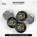 Back to school theme decorations pin button badges