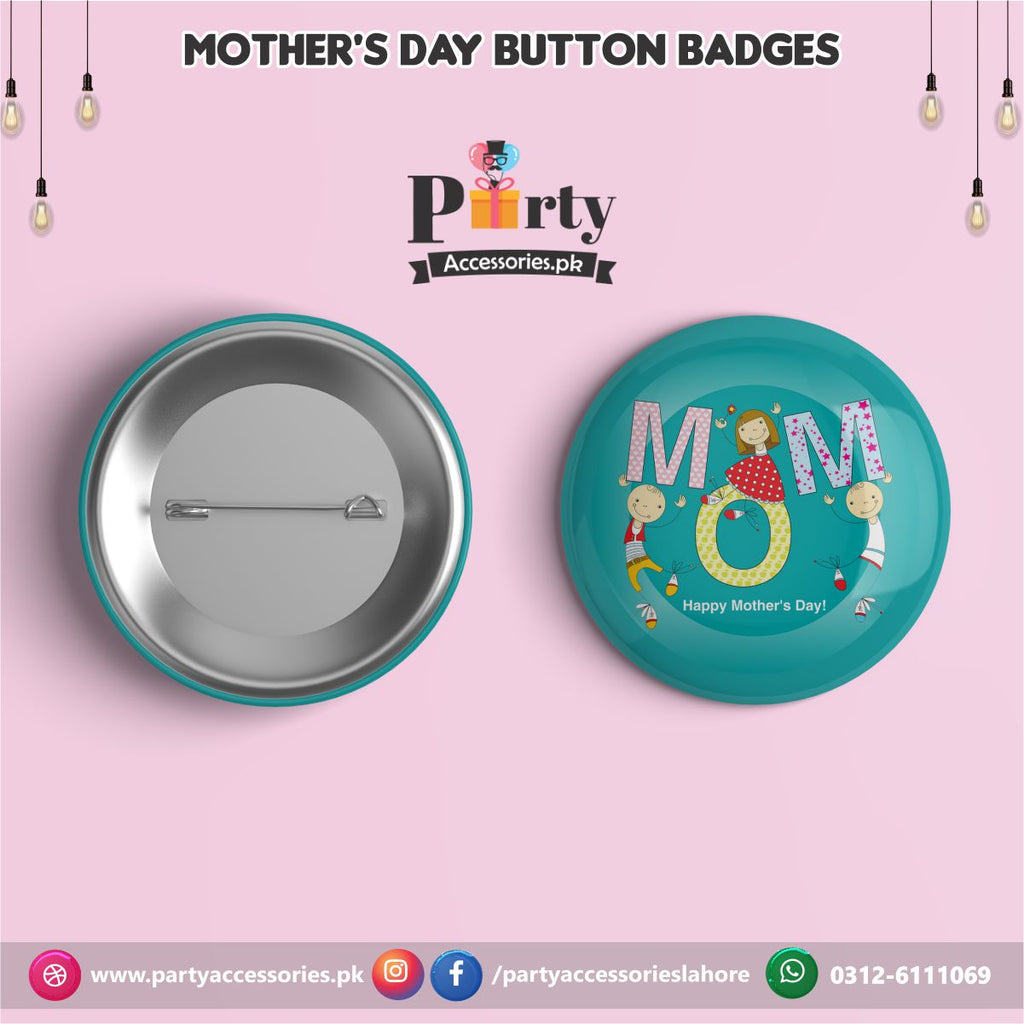 Happy Mothers Day Badge for Celebration