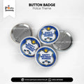 POLICE THEME CUSTOMIZED BUTTON BADGES 