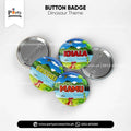 DINOSAUR THEME CUSTOMIZED BUTTON BADGES 