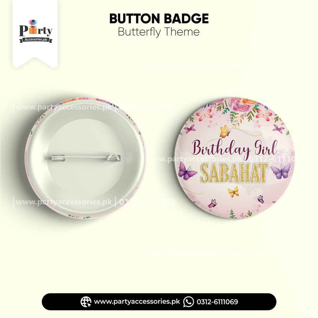 Customized Button Badge in Butterfly Theme