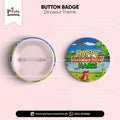 DINOSAUR THEME CUSTOMIZED BUTTON BADGE