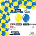 Balloon Arch Set Garland kit 150 balloons in Minion theme colors