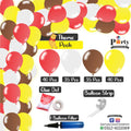 Balloon Arch Set Garland kit 150 balloons in Pooh theme colors