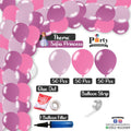 Balloon Arch Set Garland kit 150 balloons in Sofia the first theme colors