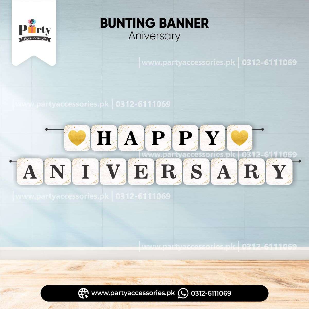 wedding anniversary banner