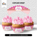 barbie doll theme cupcake wraps pinterest ideas