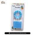 It's a Boy colors theme party celebration candles 