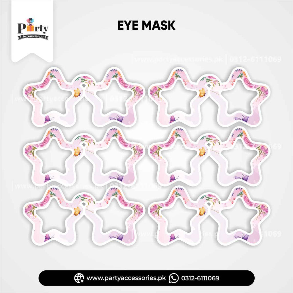 Kid's party eye face mask for birthday party celebration 