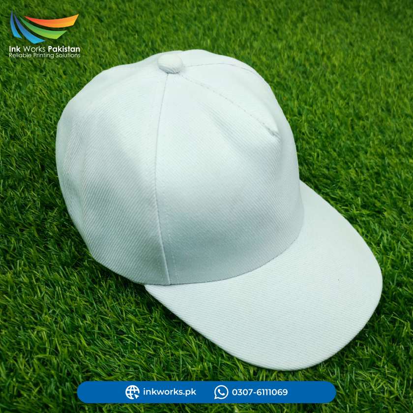 Custom Printed P Caps with Brand Name and Logo | InkWorks Pakistan
