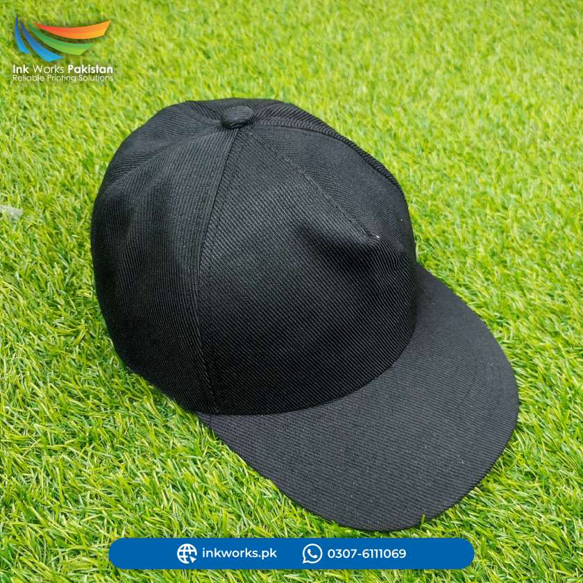 Custom Printed P Caps with Brand Name and Logo | InkWorks Pakistan