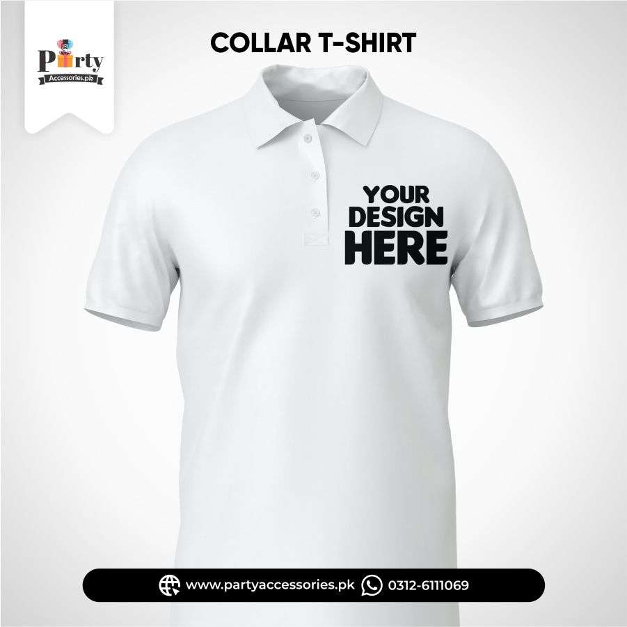 Customized Polo T-Shirts with your Name and Logo