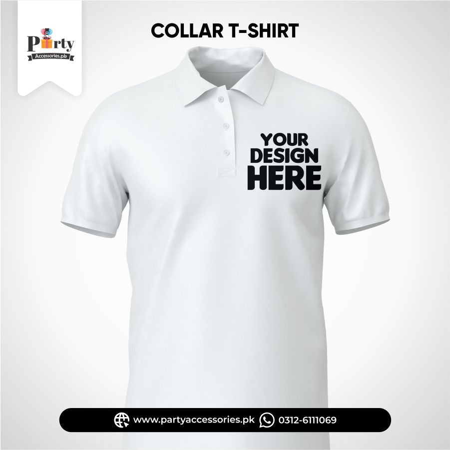 Customized Polo T-Shirts with your Name and Logo