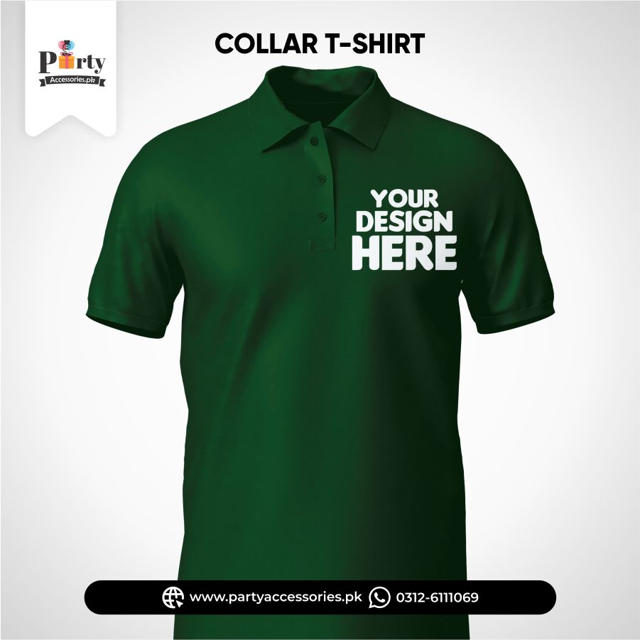 Customized Polo T-Shirts with your Name and Logo