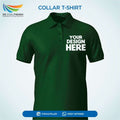 Personalized polo t shirt in Green color 