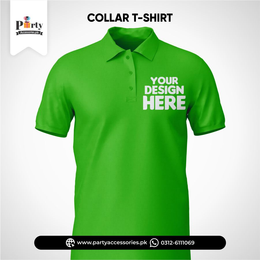 Customized Polo T-Shirts with your Name and Logo