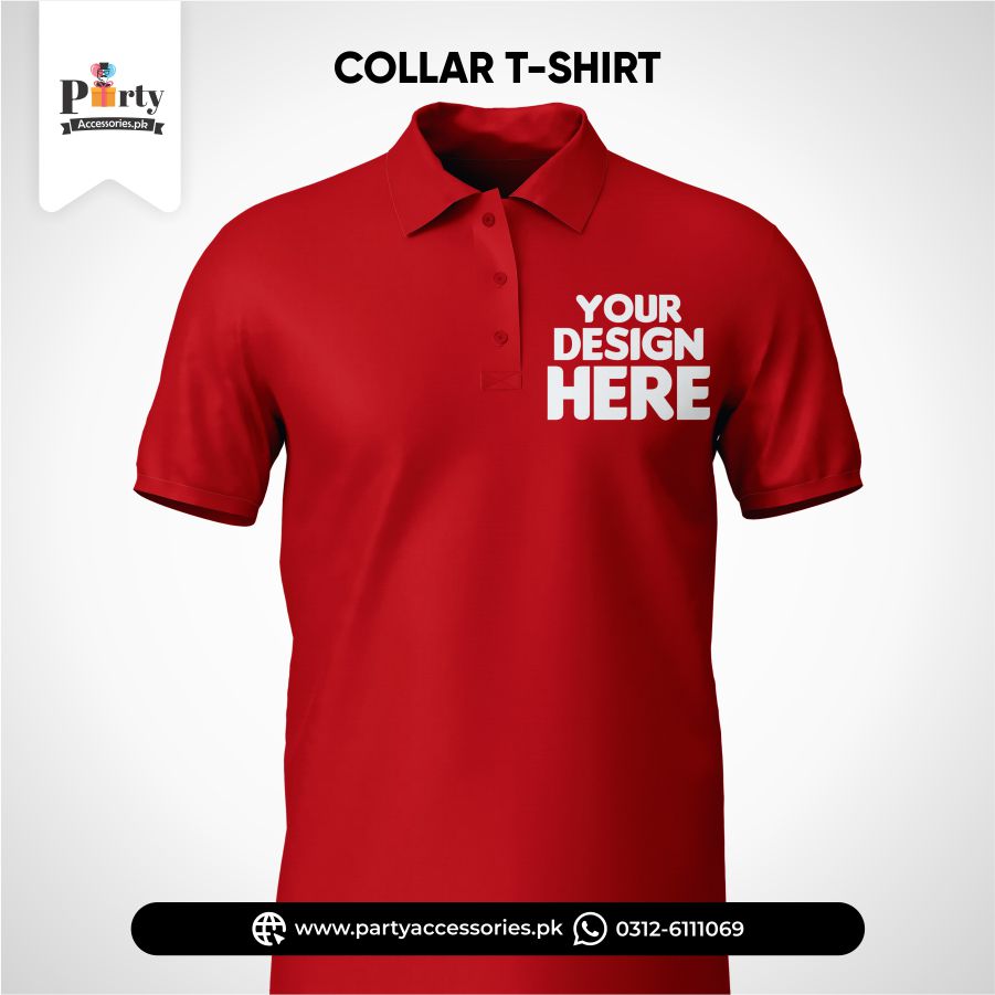 Customized Polo T-Shirts with your Name and Logo