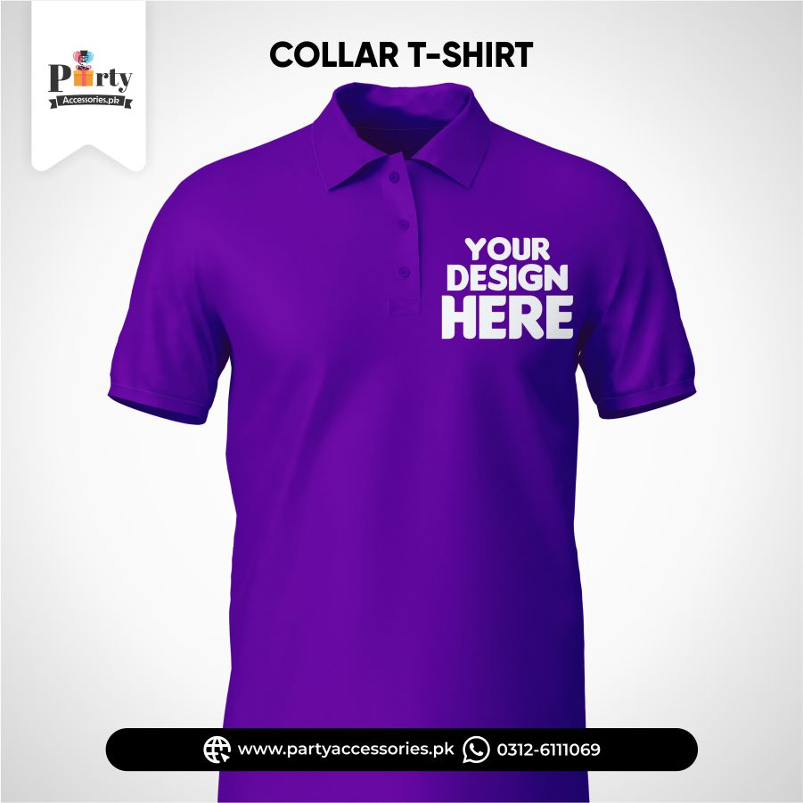 Customized Polo T-Shirts with your Name and Logo