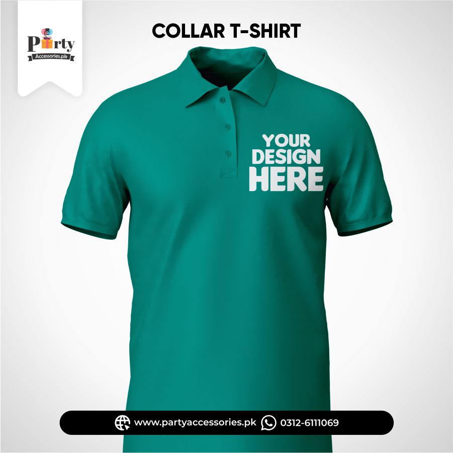 Customized Polo T-Shirts with your Name and Logo
