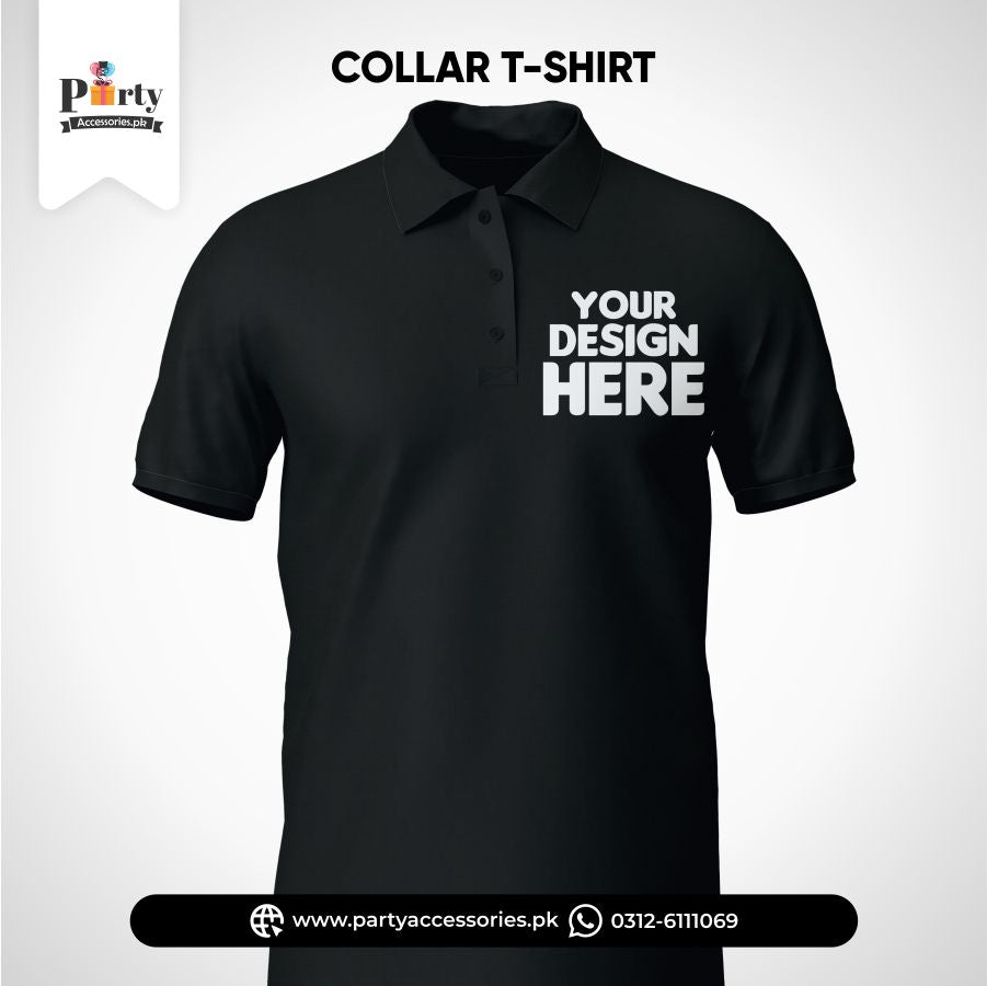 Customized Polo T-Shirts with your Name and Logo