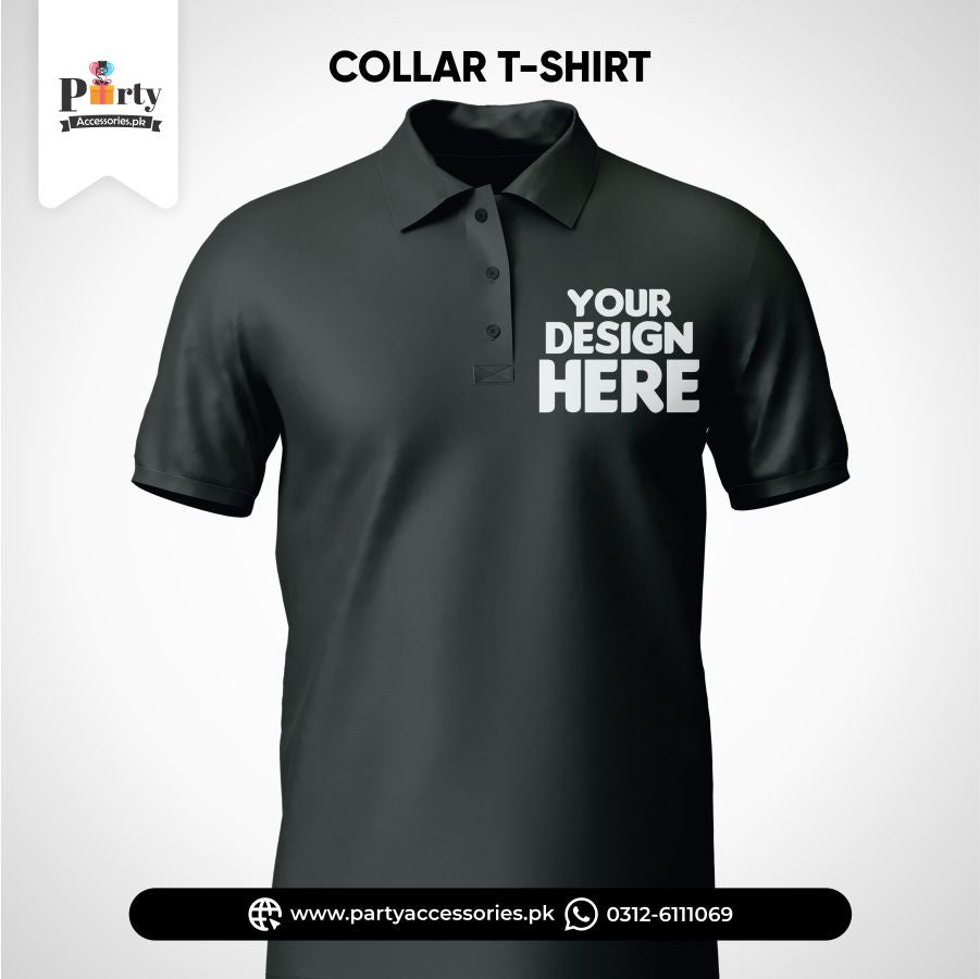 Customized Polo T-Shirts with your Name and Logo