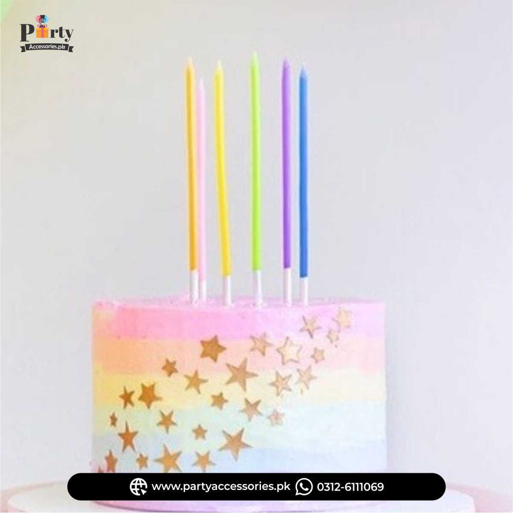 Birthday cake candles