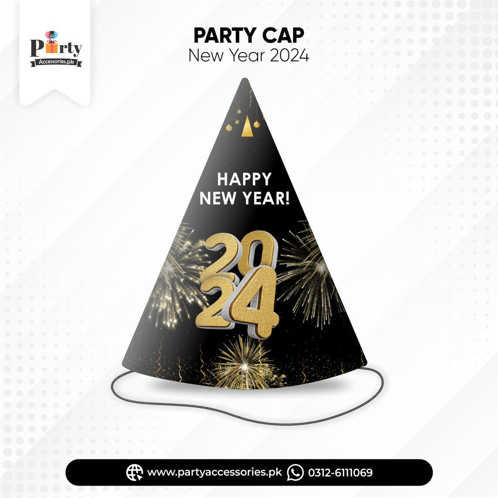 NEW YEAR PARTY CONE CAPS
